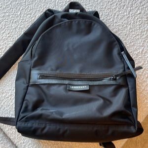 Longchamp Le Pliage Medium Black nylon Backpack
